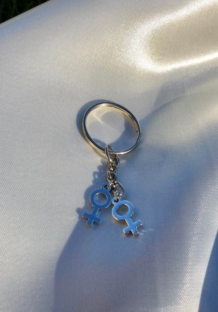 Frauen Symbol Schlüsselanhänger, LGBTQ+ Pride Schlüsselanhänger