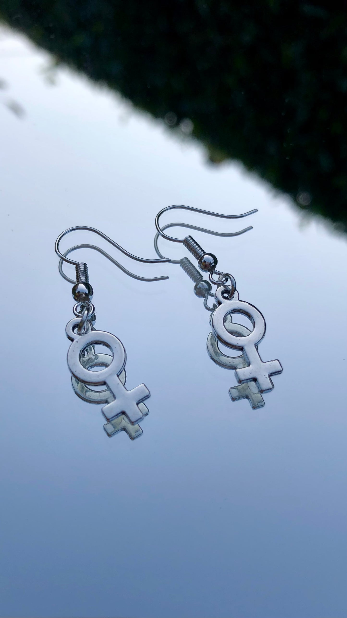 Frauen Symbol Ohrringe, LGBTQ+ Pride Ohrringe