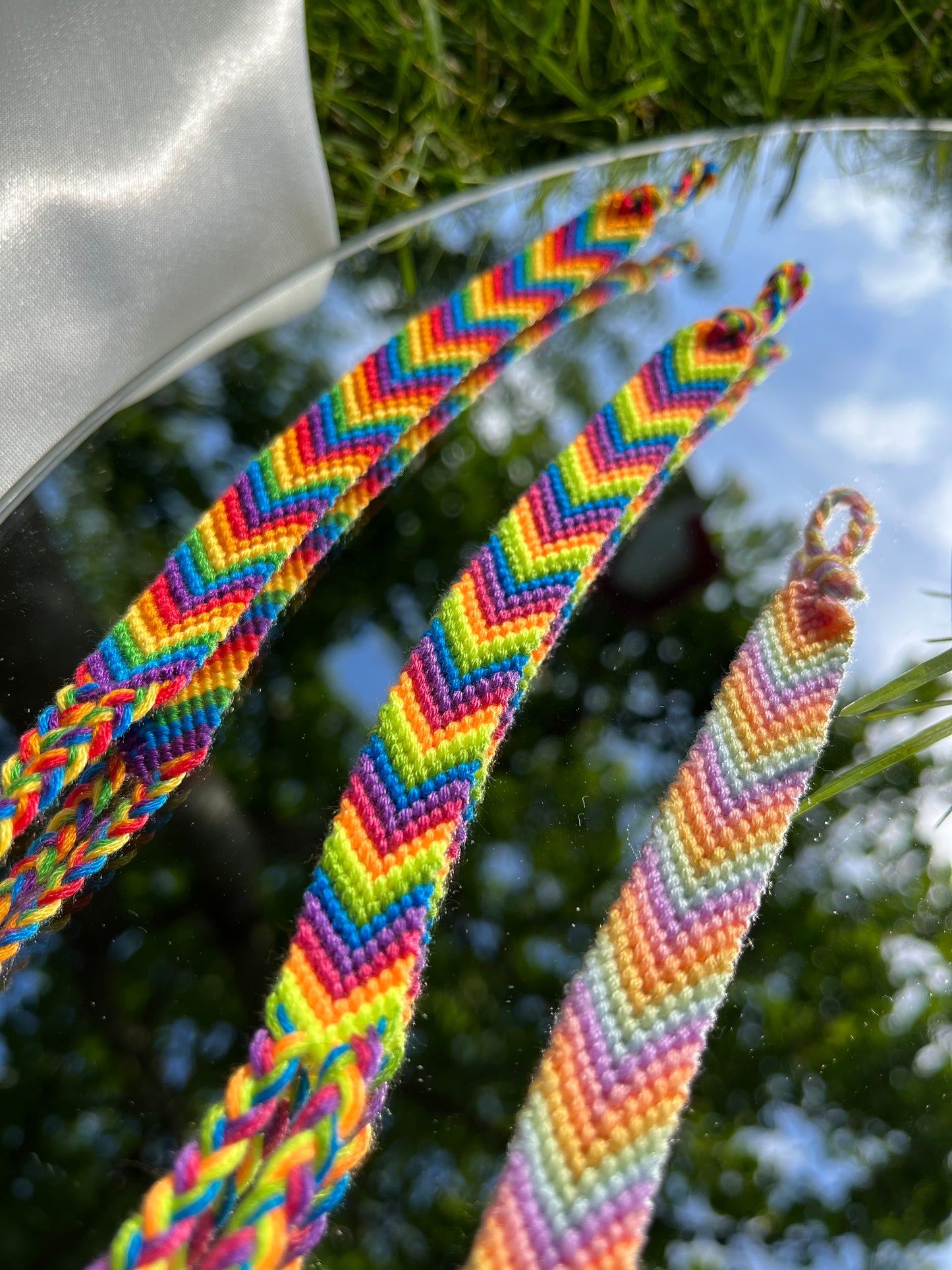 Regenbogen Freundschaftsarmband, LGBTQ+ Pride Armband