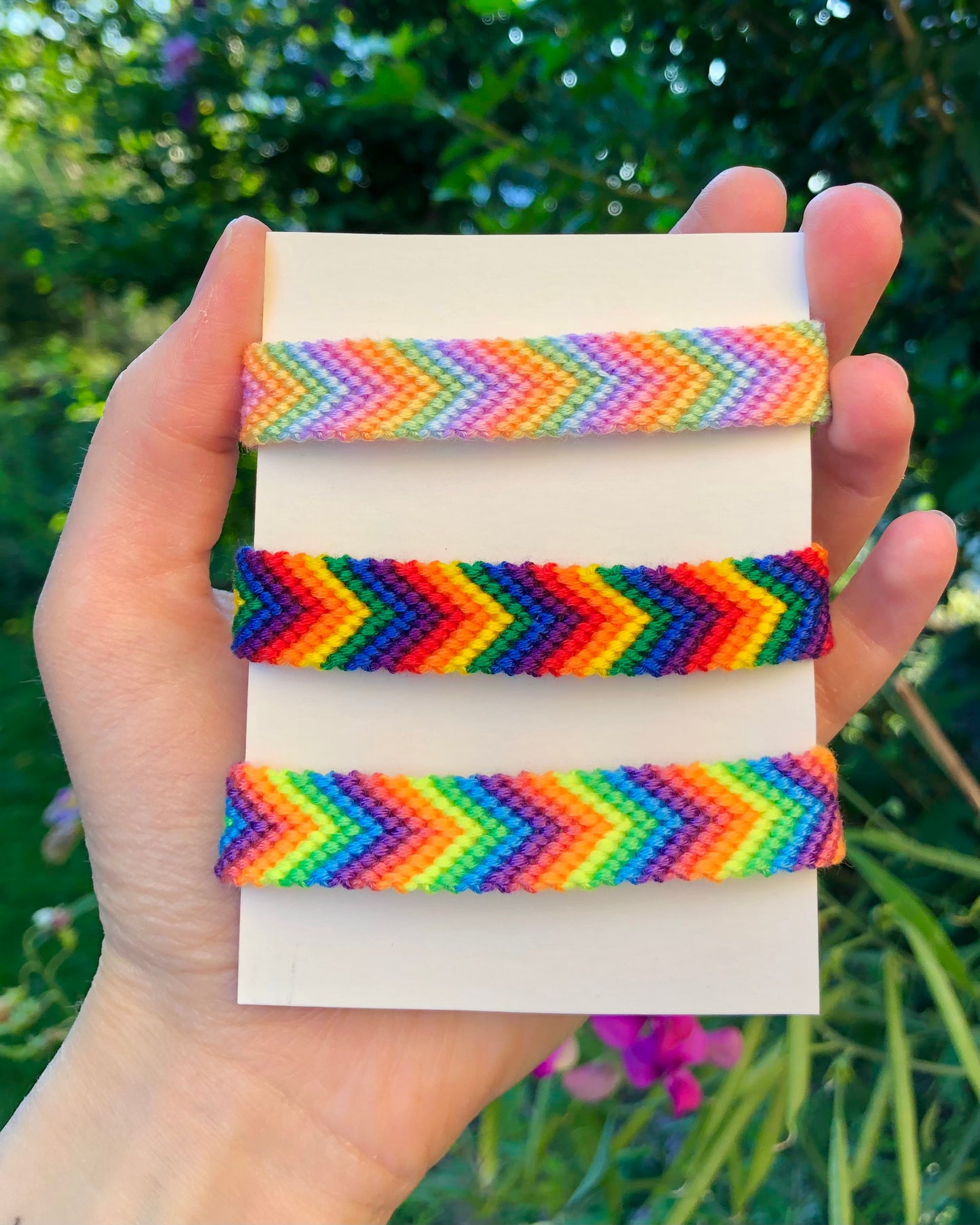 Regenbogen Freundschaftsarmband, LGBTQ+ Pride Armband