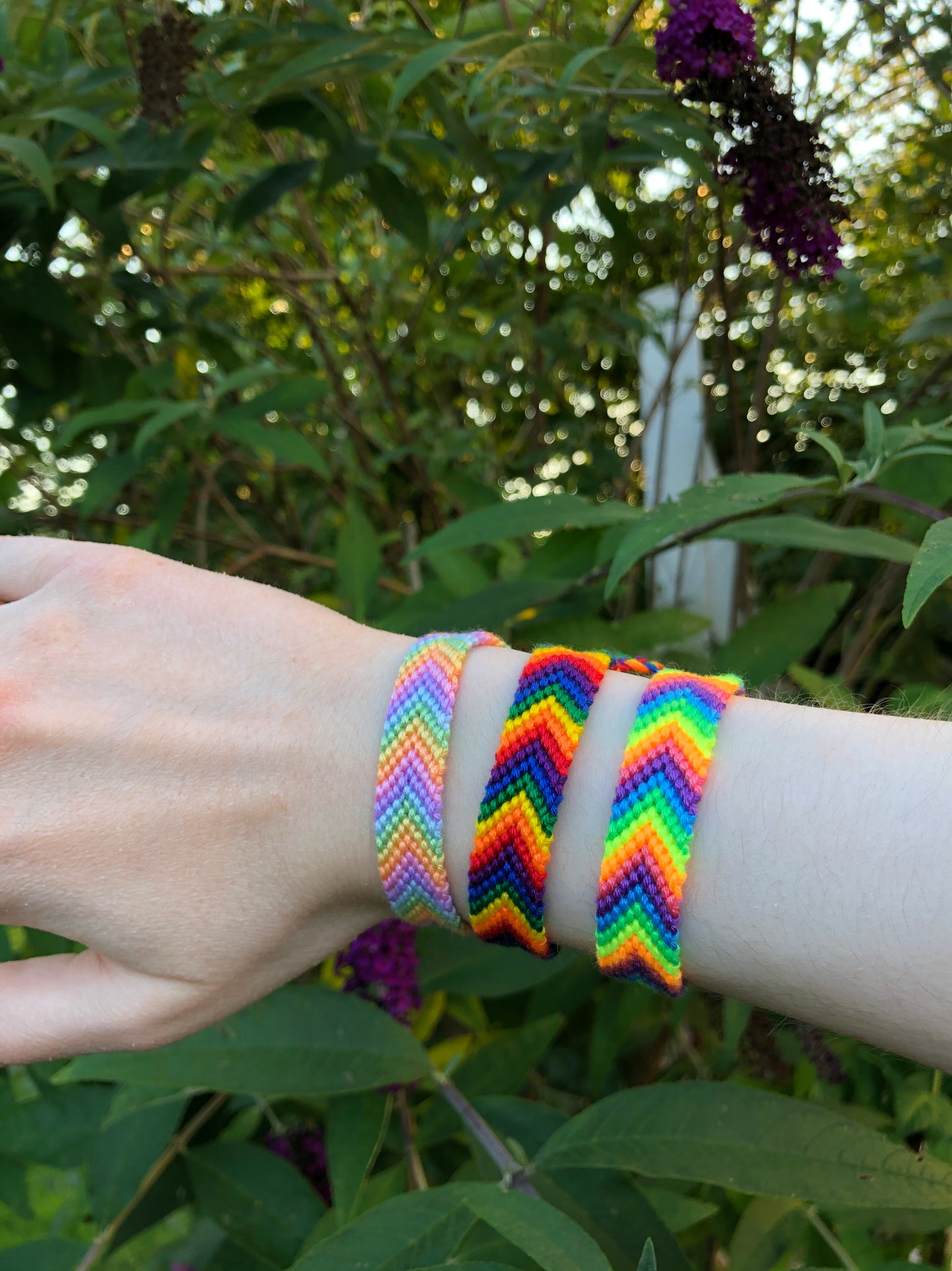 Regenbogen Freundschaftsarmband, LGBTQ+ Pride Armband